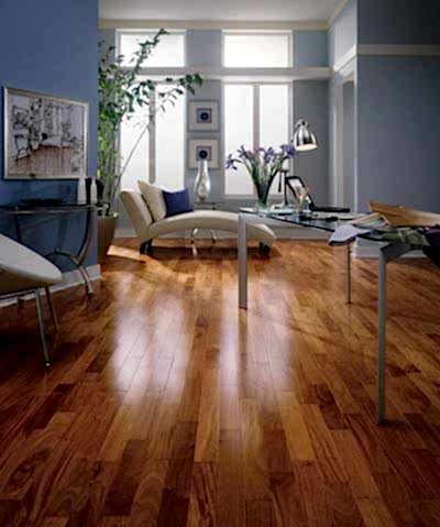 Red oak hardwood floor refinishing and restoration, San Francisco